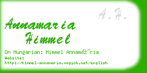 annamaria himmel business card